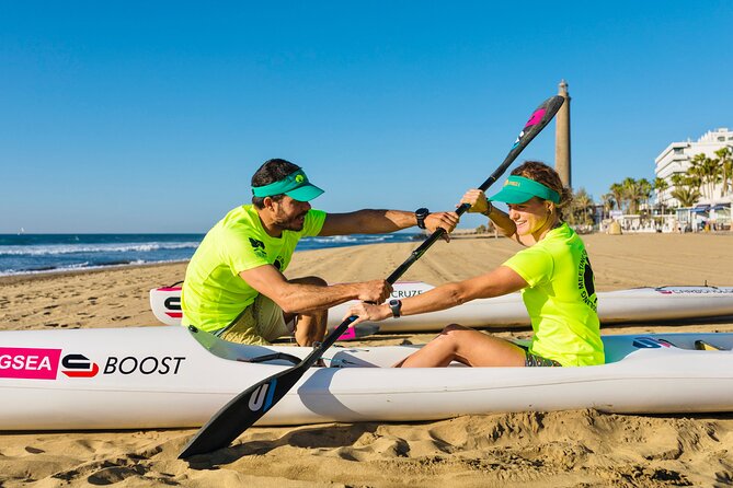2 Hours of Canoeing in the Sea in Las Palmas de Gran Canaria - What You Learn Before You Paddle: Dry-Canoe Technique