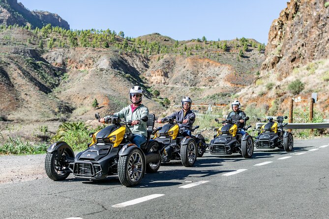 3 Wheel Motorcycle like Quad/Buggy Tour Gran Canaria (Maspalomas) - The Aloe Vera and village breaks that make it feel like more than riding