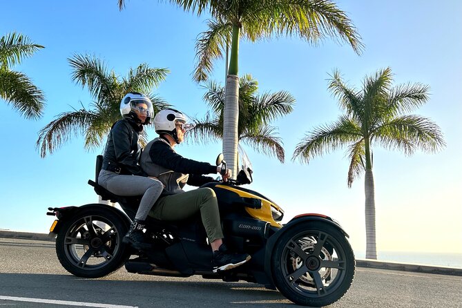 3 wheels motorcycle Coast Tour - Ryker - Gran Canaria Maspalomas - Riding a three-wheeler on real roads, what feels easy and what takes focus