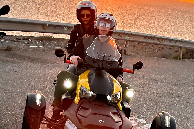 3 wheels motorcycle Coast Tour - Ryker - Gran Canaria Maspalomas - Stop by stop on GC-200: El Pajar and Arguineguin’s coastal stretch
