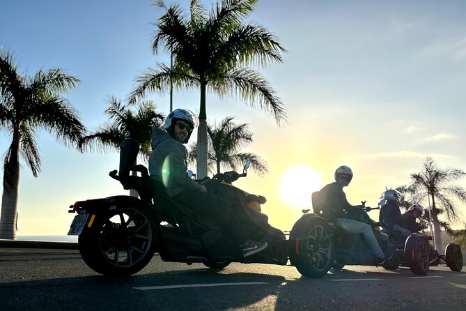 3 wheels motorcycle Coast Tour - Ryker - Gran Canaria Maspalomas - Meeting at Av. de Moya and getting your briefing with Adrian