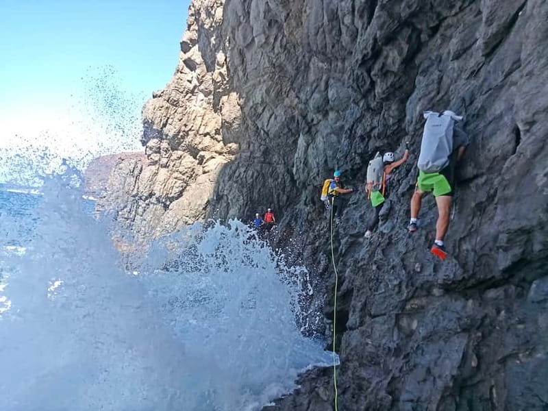 Agaete: Gran Canaria Coasteering. Marine Ferrata and Zipline - Key Highlights You Will Actually Feel