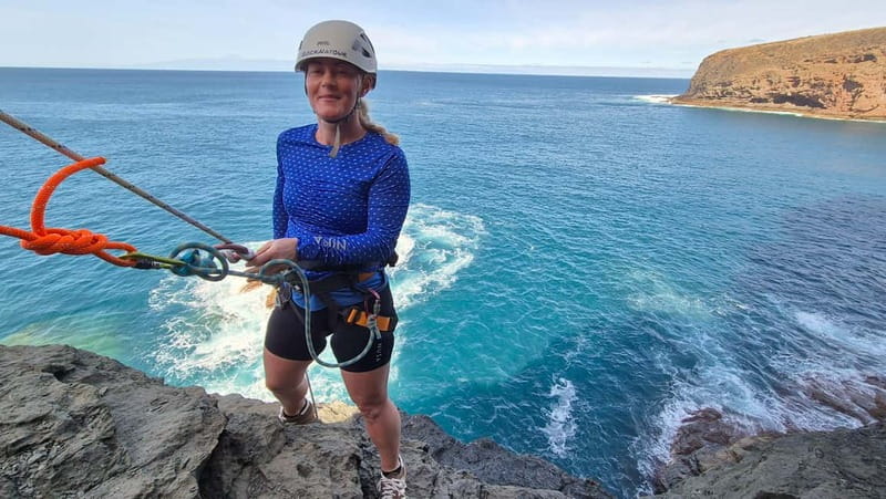 Agaete: Gran Canaria Coasteering. Marine Ferrata and Zipline - How the 5-Hour Route Moves From Cliff Steps to Open Ocean