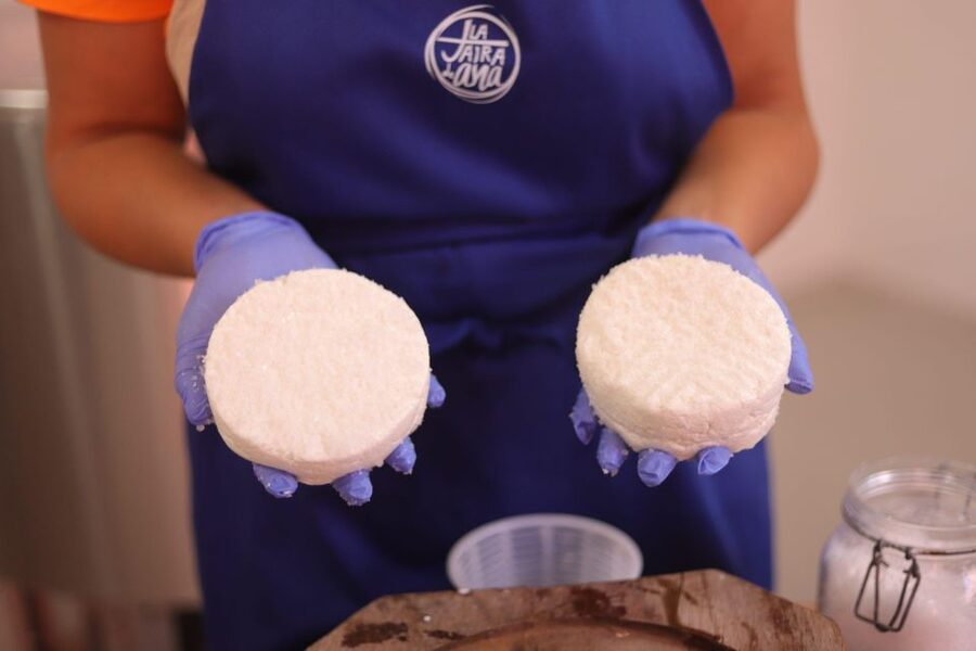 Aguïmes : Cheese Making Workshop at la Jaira de Ana - Meeting La Jaira de Ana and getting your cheese-making briefing