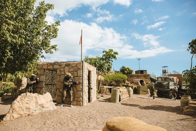AIR SOFT Game Park - Entering Hangar 37: what the battlefield gives you