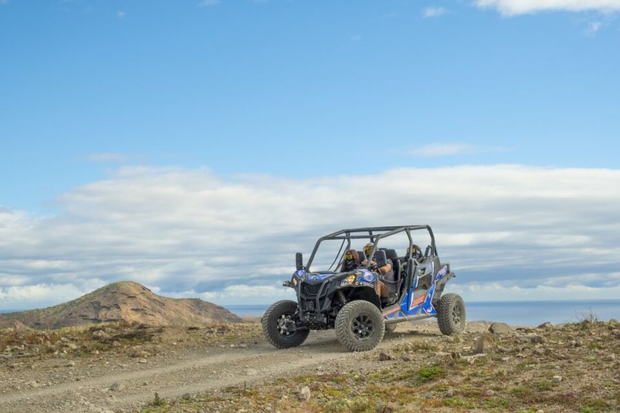 Anfi beach: Guided Buggy Tour. - The ride from Anfi Beach toward Arguineguín: what the drive feels like