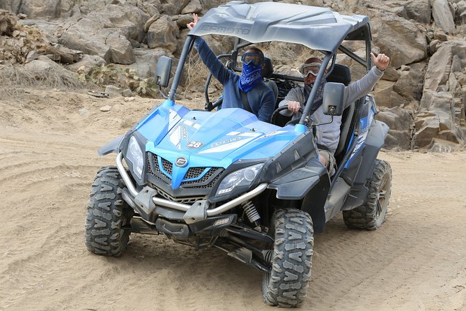 Buggy Tour Gran Canaria - Entering the Fataga route, paved climbs, and the Ayagaures Pedro Gonzales viewpoint