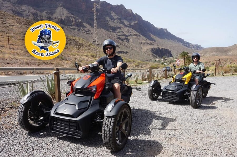 Can-Am Ryker Adventure Fataga - Mirador de la Degollada de las Yeguas: where the views earn their photos