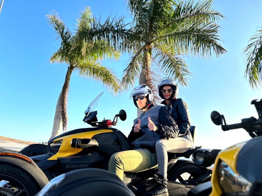 Can-am Ryker moto / buggy / quad Tour: Coast (Maspalomas) - Meeting at Eurocenter, then getting your bike sorted fast