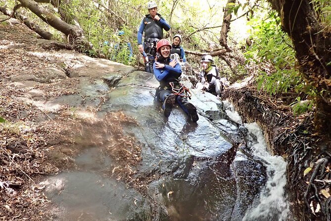 CANYONING aquatic and fun route in Gran Canaria - Gran Canaria canyoning, the real deal: ropes, water, and volcanic walls