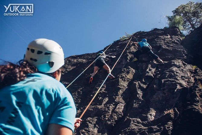 Climbing + Zipline + Via Ferrata + Cave. Adventure route in Gran Canaria - Meeting at Mirador de Las Tederas (10:00 am) and What to Expect Before You Move