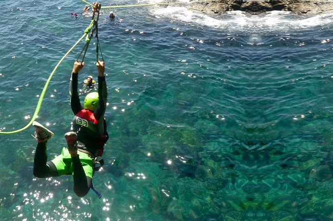 Coasteering experience in Gran Canaria - Safety Setup: Harness, Helmet, and a Guide Who Controls the Pace