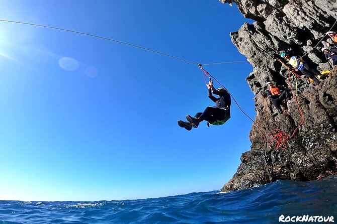 Coasteering Gran Canaria: The Atlantic Mountains Adventure Route - Coastal climbing at sea level, including the chain pass