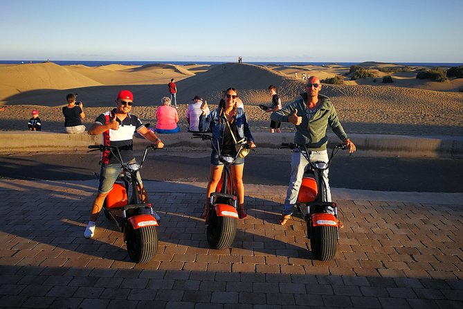 e-Scooter City Tour + Camel Ride inside Maspalomas Dunes - Stop 2: Maspalomas views plus a 30-minute camel ride