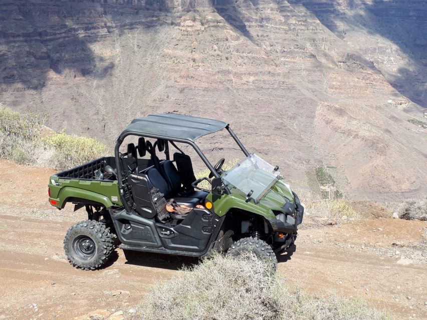 From Maspalomas: Volcanic Landscapes 4-Seater Buggy Tour - Pickup, Van Transfer, and Getting Ready on the Right Note