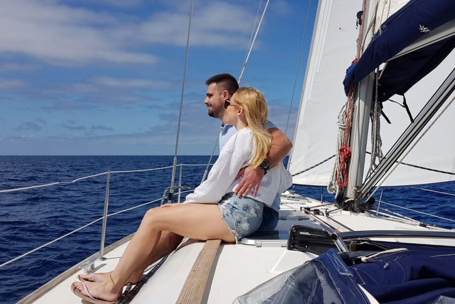 From Puerto de Mogán: Sailboat Trip with Food and Drinks - Price and Value: What You Get for About $96