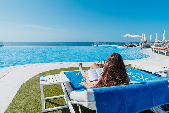 Full Day Ticket at Perchel Beach Club with Lunch - The ticket setup: infinity pool, hammock comfort, and your lunch plan