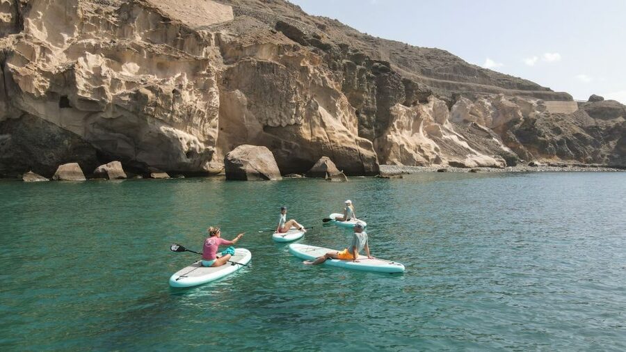 Gran Canaria : 2h Stand Up Paddle board lessons - Getting to Playa Las Marañuelas without stress