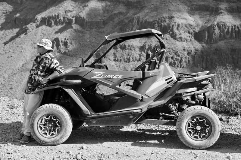 GRAN CANARIA: BUGGY TOUR -AFTERNOON SUNSET TOUR 1 HOUR 45MIN - Safety and comfort: goggles, water, and the missing dust mask