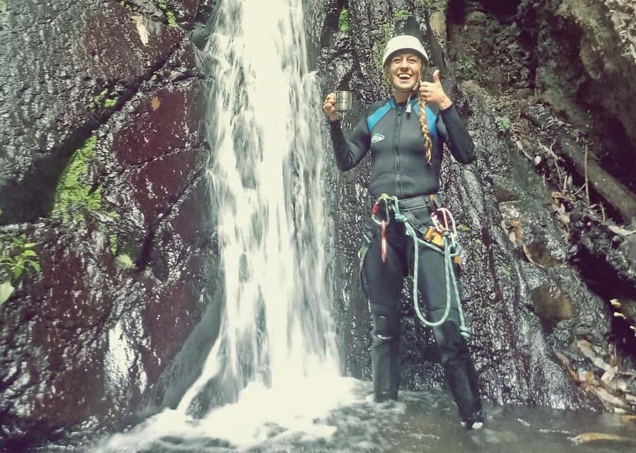 Gran Canaria: Canyoning Adventure in the Green Heart Jungle - Sliding, wading, and learning the basics before the big descents