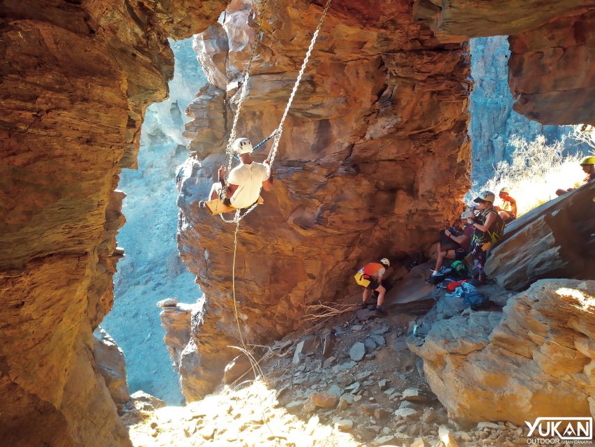 Gran Canaria: Cliff Climbing Via Ferrata Trip by Maspalomas - Caves and the feeling of being “on a route,” not just on a wall