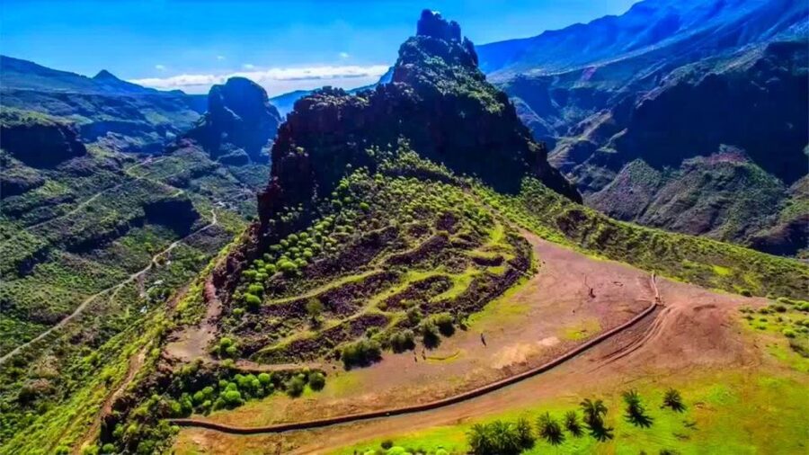 Gran Canaria: Convertible Beetle Tour - Pico de las Nieves: altitude views and the feel of the island center