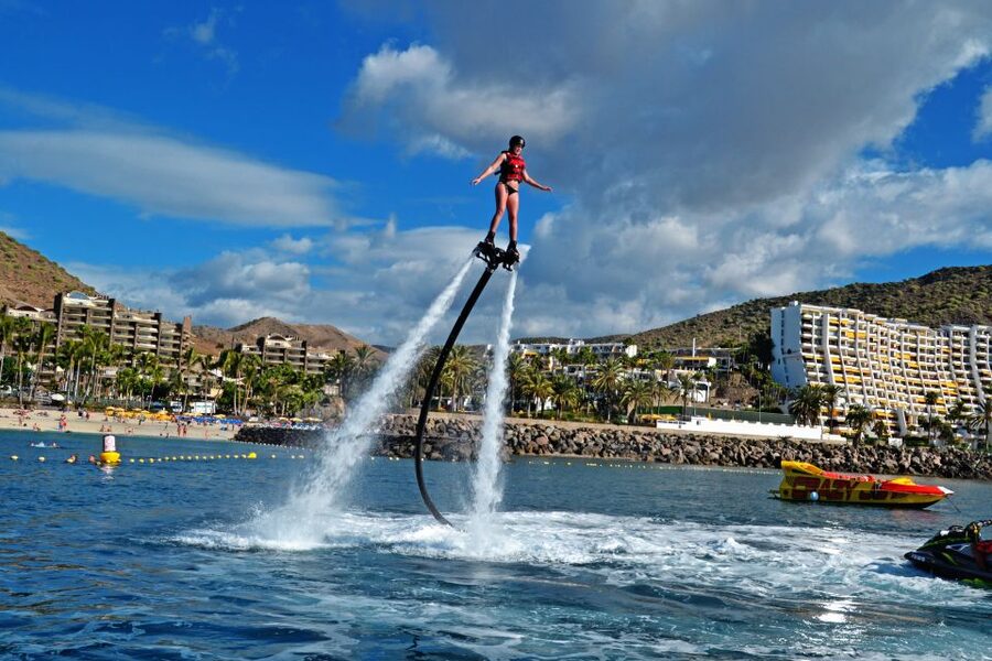 Gran Canaria: Flyboard Session at Anfi Beach - Flyboarding over Anfi Beach: why this spot changes the whole experience