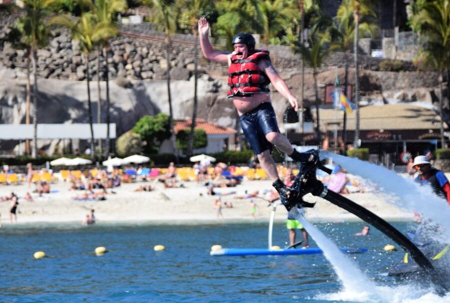 Gran Canaria: Flyboard Session at Anfi Beach - What to know about language, instruction style, and comfort in the water