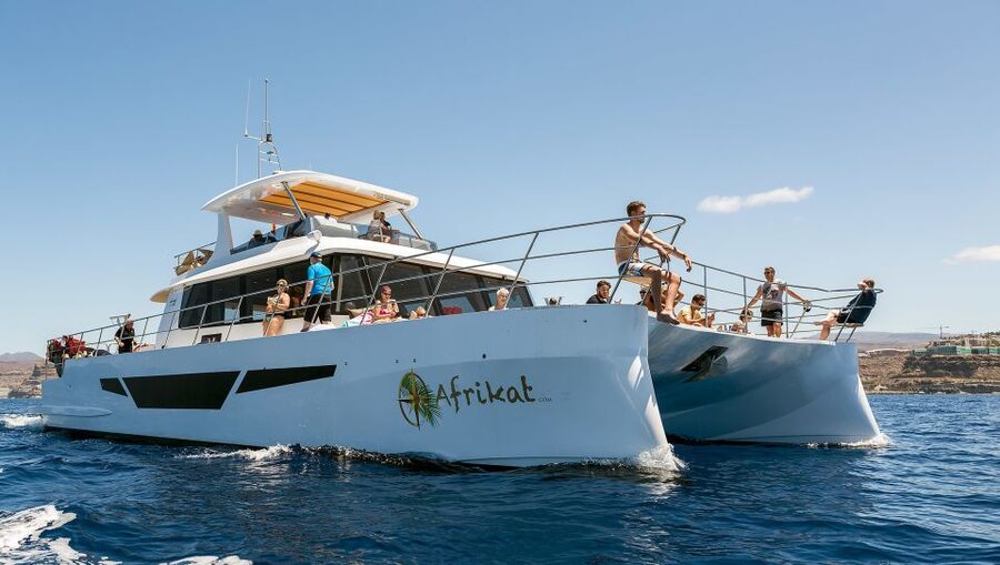 Gran Canaria: Fun Catamaran Cruise with Food and Drinks - On Board the Afrikat: Comfort, Crew Energy, and Drink Service That Works