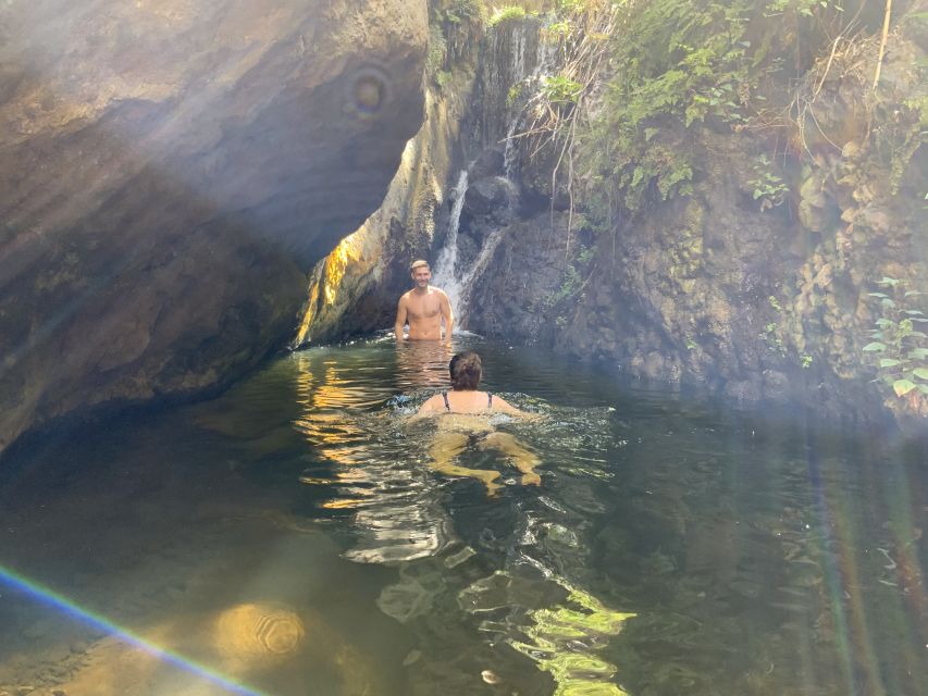 Gran Canaria: Guided Day Tour to Rainforest with Tasting - El Puertillo natural pools: volcanic rock, ocean views, and swim time