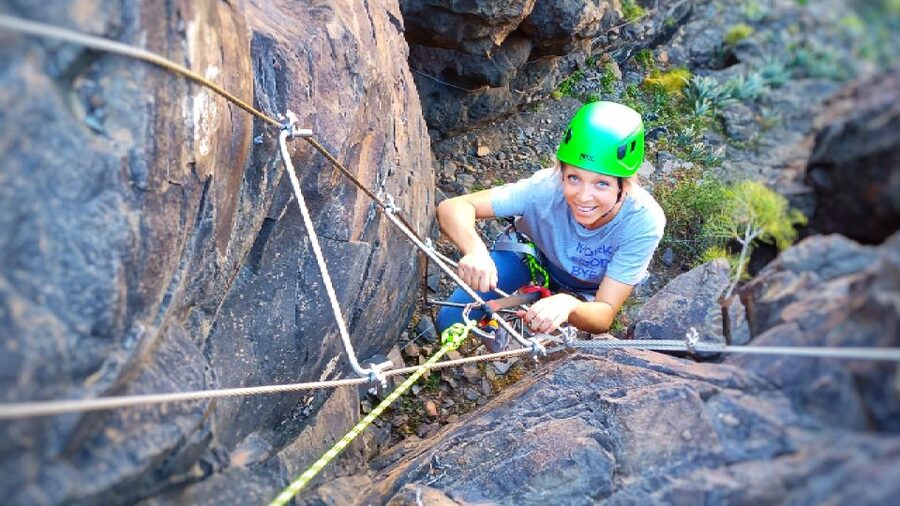 Gran Canaria: Guided Via Ferrata and Zipline Adventure - The Cable Bridge and Other Exposed Moments