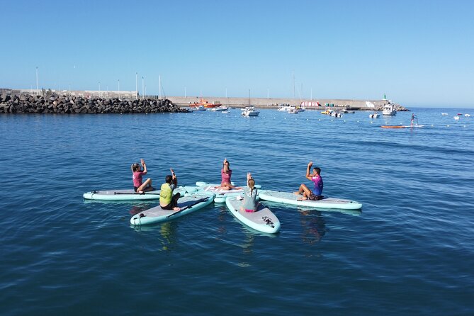 Gran Canaria: Small Group Sup Yoga Experience. - From Playa Las Marañuelas to the anchored “floating studio”