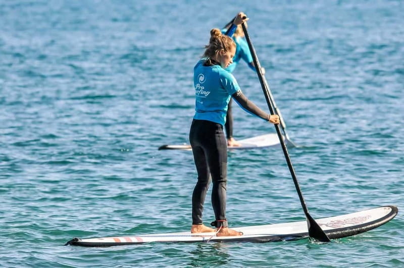 Gran Canaria: Stand-Up Paddle Lesson & Snorkeling Tour - Getting oriented at PRO SURFING COMPANY and the Lidl meeting point