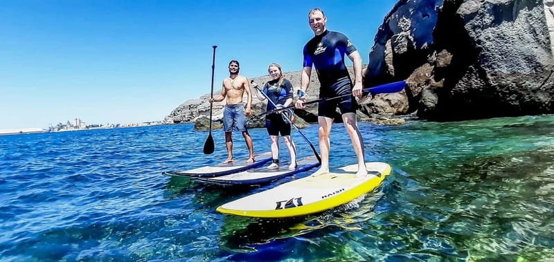 Gran Canaria: Stand-Up Paddle Lesson & Snorkeling Tour - The 4-hour flow: how the day stays simple