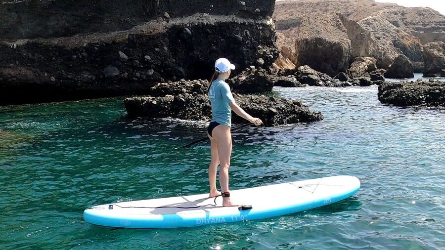 Gran Canaria : Stand Up Paddle (SUP) Tour - The Arguineguín Break: Reset, Learn, and Stay Safe
