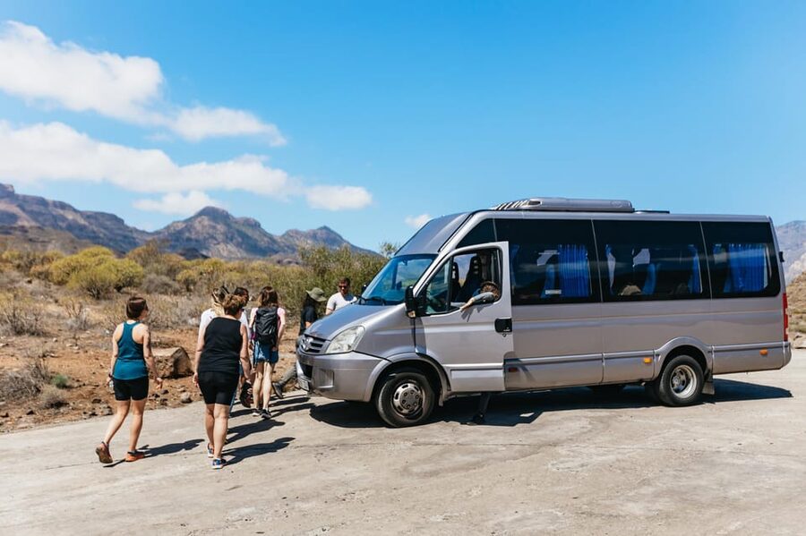 Gran Canaria: The Red Canyon Tour with Local Food Tasting - La Fortaleza de Ansite: Canarii caves and sacred-site context