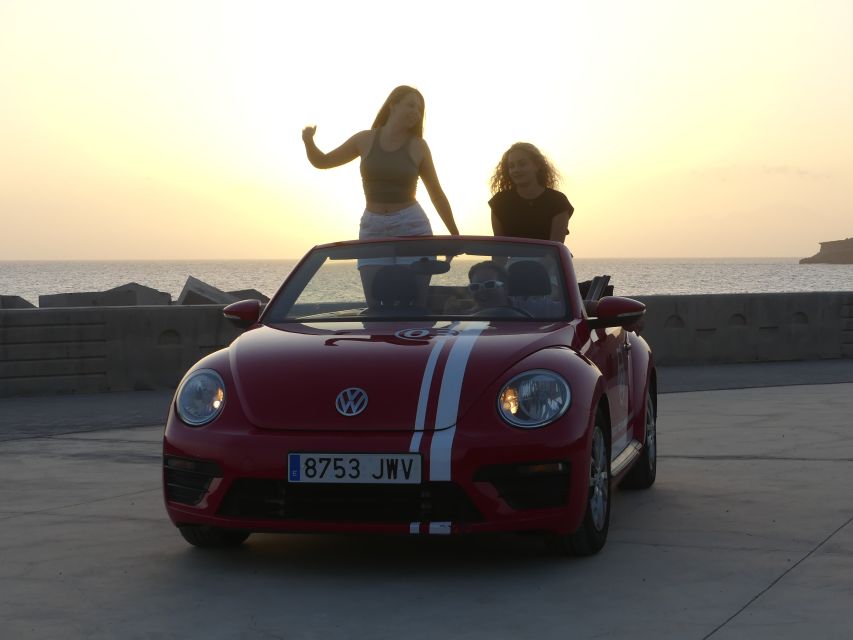 Gran Canaria : West coast Cabrio Sunset - The scenic return along the rugged west coast