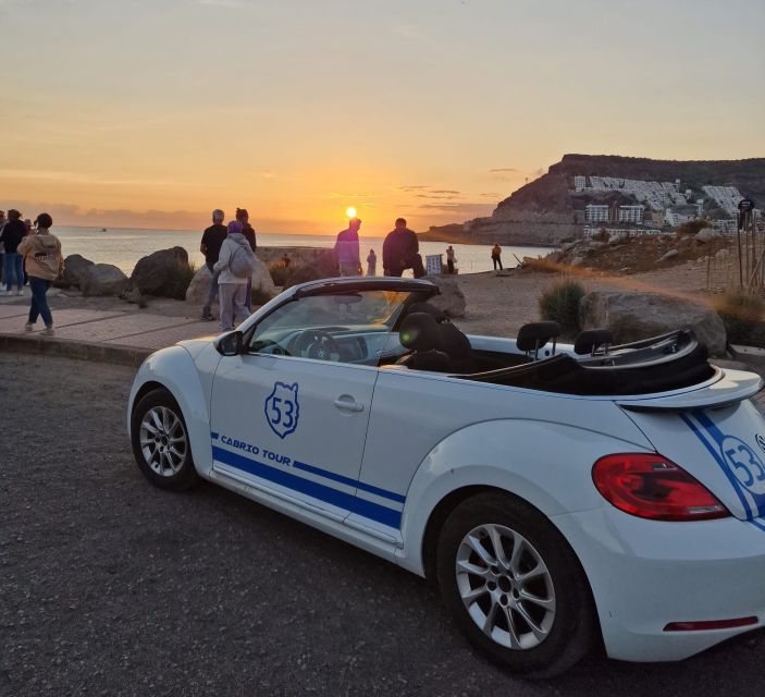 Gran Canaria : West coast Cabrio Sunset - El Mulato viewpoint and the feel of seeing the island from above