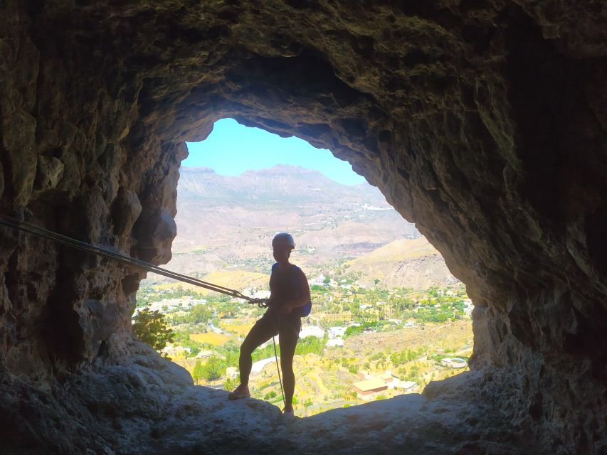 Gran Canaria: Zipline and Mountaineering Tour - Inside the volcanic tube: cave exploration with lighting included