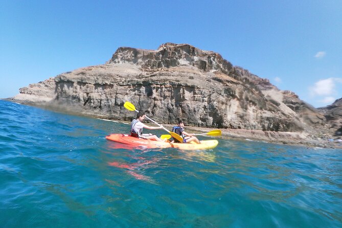Guided Kayaking Trip in Gran Canaria - Montaña Arena Beach Time: Snorkeling, Tennis, Frisbee, and Sunbathing