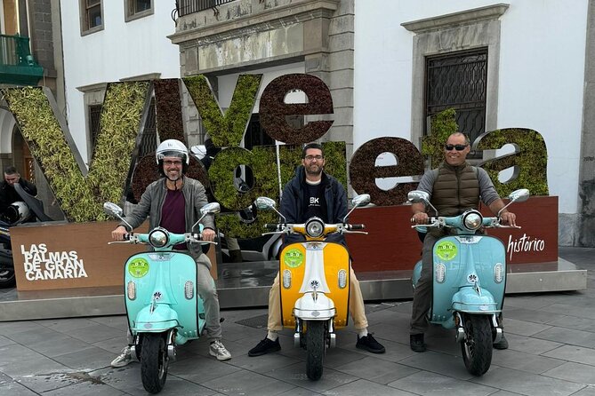 Guided Tour With Electric Moped - Electric Vespa-style scooters: the smart way to see Las Palmas