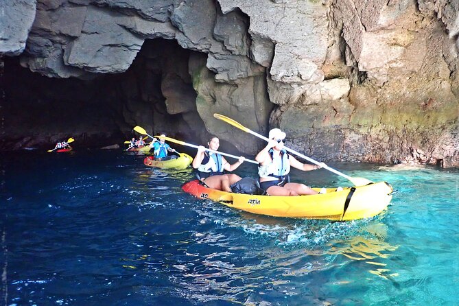 Kayak & Snorkeling Tour in Caves in Mogan - Disembarking on another unspoiled beach for rest and play