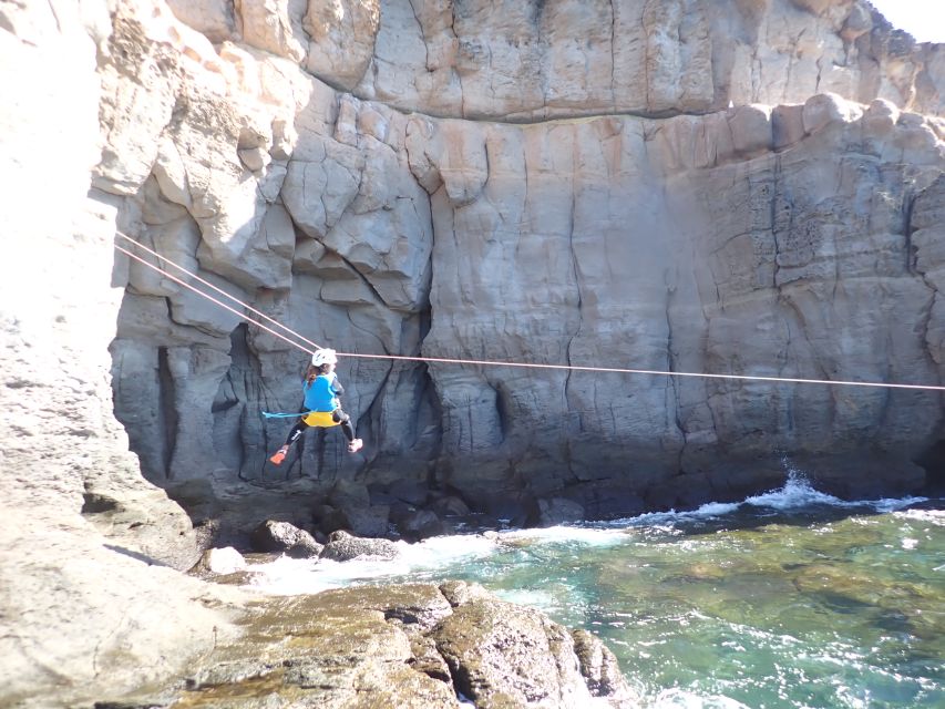 Las Palmas: Coastering, Via Ferrata, Water Jumping & Snorkel - A coastal route where climbing meets snorkeling