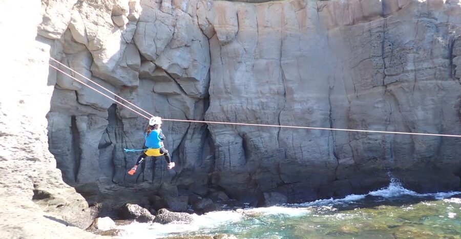 Las Palmas: Coastering, Via Ferrata, Water Jumping & Snorkel - Medio Almud meeting point and how the 4 hours flow