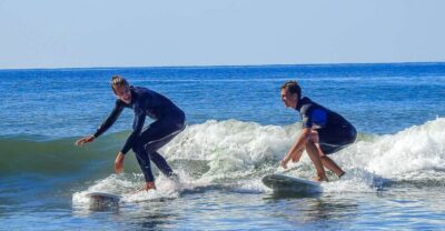 Learn to Surf with a Special Price for Two Group