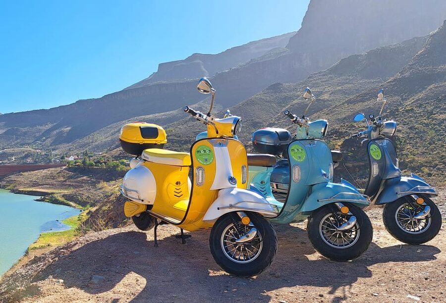 Maspalomas and Las Palmas: electric vintage scooter for rent - Price and Value: Why This Costs $77 Per Group
