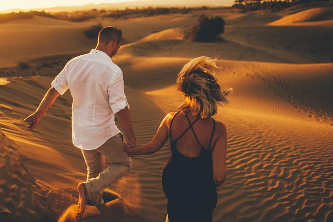 Photoshooting in the Maspalomas Dunes - What $168.95 per group buys you (and why that can be good value)