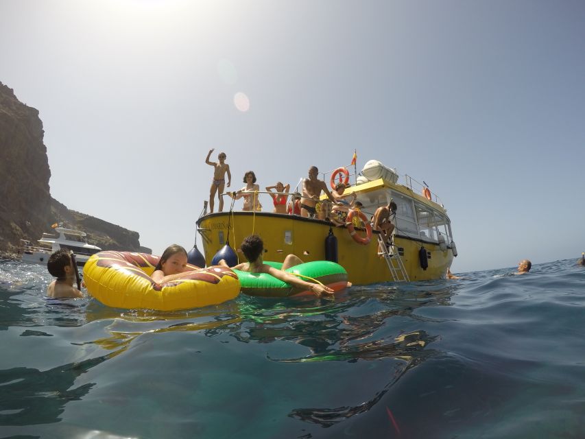 Puerto de Mogan: Boat and Snorkeling Trip - El Perchel Snorkel Stop: Gear, Fish, and Full-Face Fun