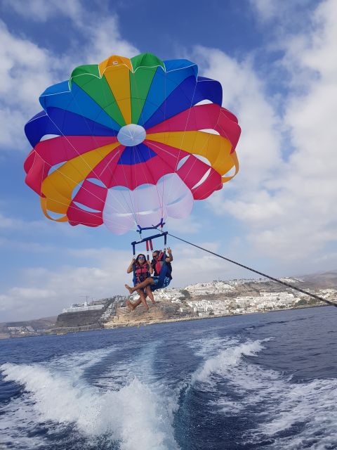 Puerto Rico de Gran Canaria : Parasailing - Price and value: what you’re paying for at about $47 per person