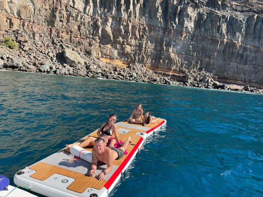 Puerto Rico, Gran Canaria: Boat Tour with Tapas and Drinks - Paddleboarding and snorkeling: fun, but take it step-by-step